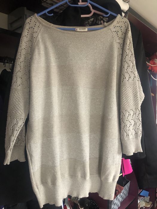 Bluza argintie  marimea 42-44