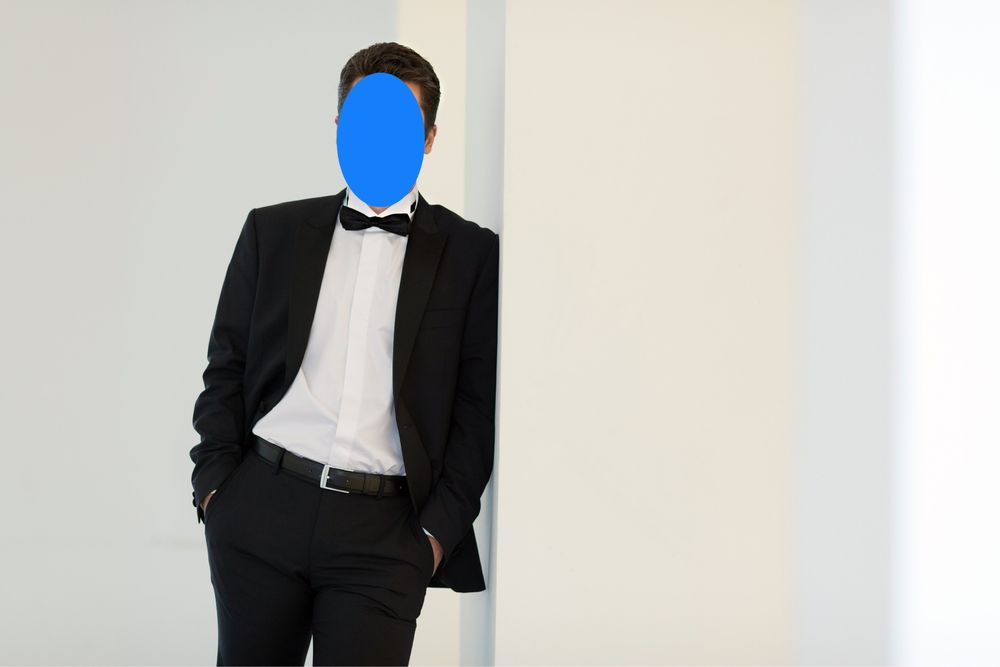 Costum ceremonie negru