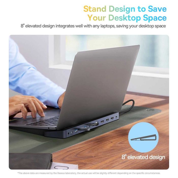 USB Hub Док станция Baseus 12в1 Type-c CReader PD 100W 4K60Hz Ethernet