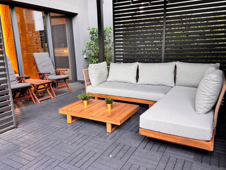 Canapea terasa premium Kave Home (a costat 8.000 ron)