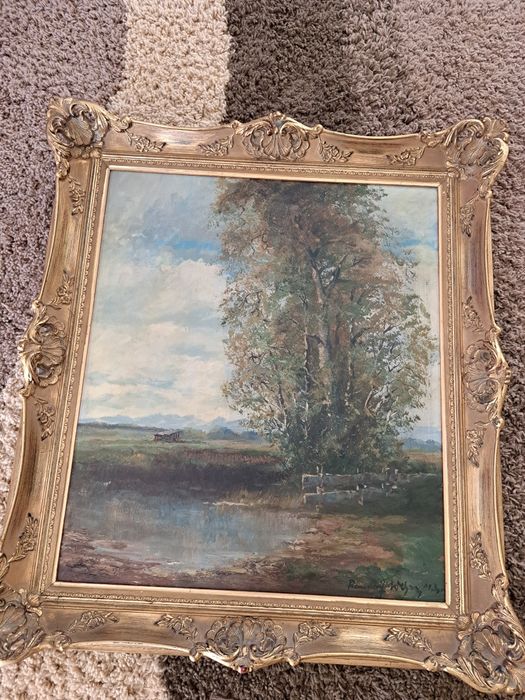 Tablou pictura panza vechi