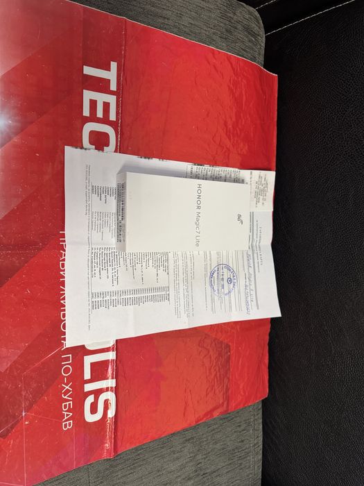 ЧИСТО НОВ 256GB Honor Magic 7 Lite Гаранция Technopolis 2028г.