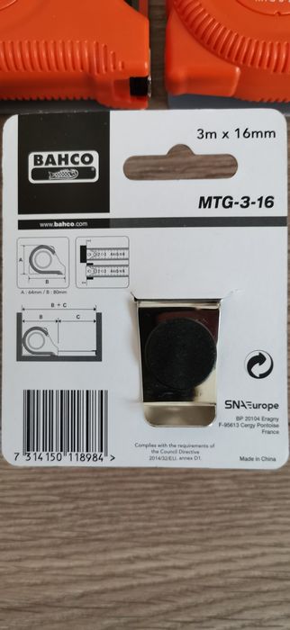 Ролетки BAHCO MTG 5-19/3-16