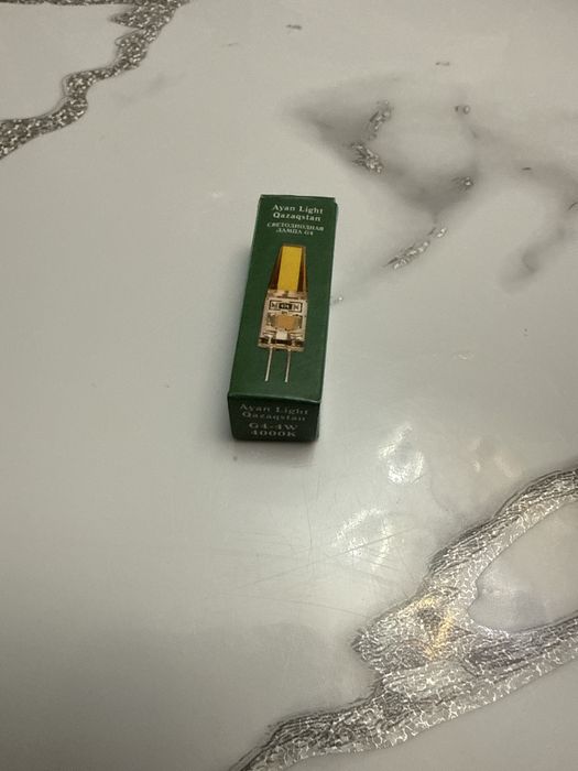 Светодиодная лампа G4 4W 4000K бренда Ayan Light Qazaqstan.