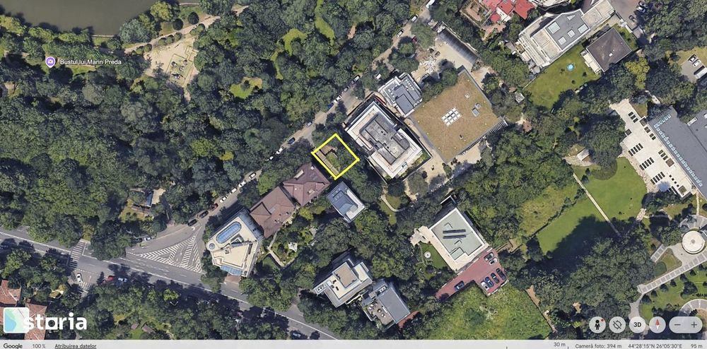 Primăverii-Parcul Bordei, CUT 2,5 fara PUD