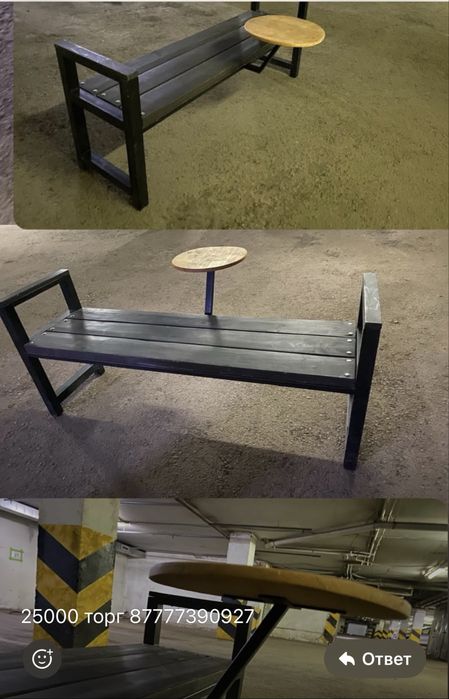 Продам лавку со столиком. Новый.