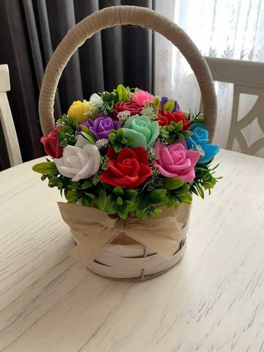 Цветы из мыло Sovun gullar