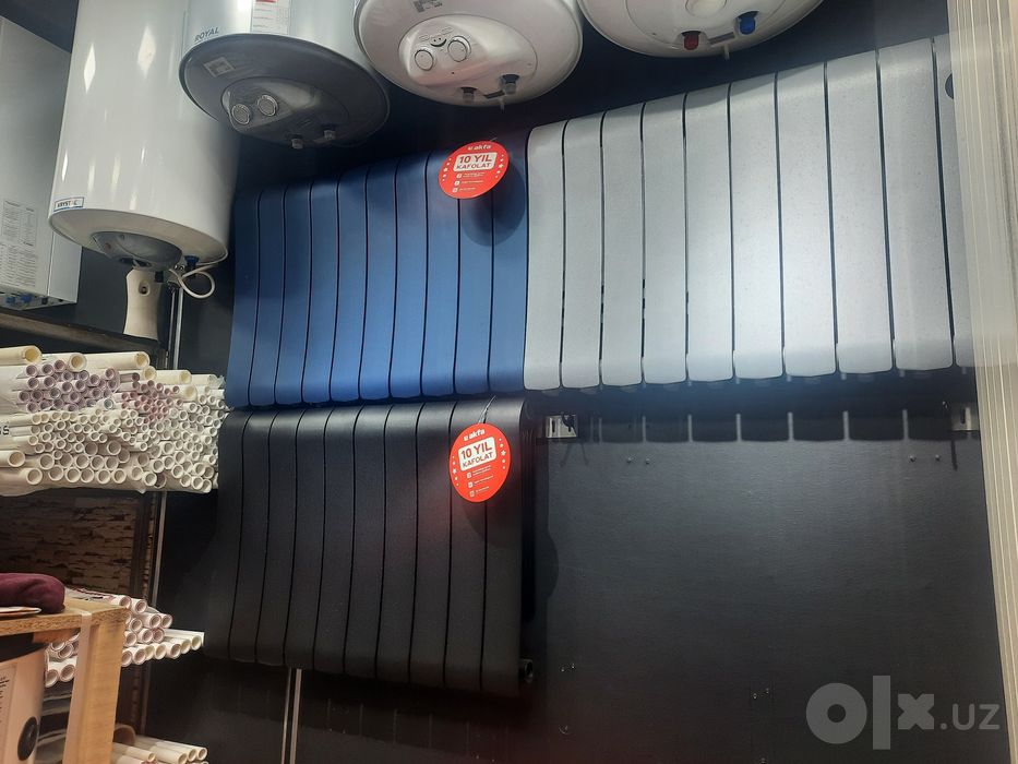 Rangli Akfa radiatorlarini keng turdagi assortimenti