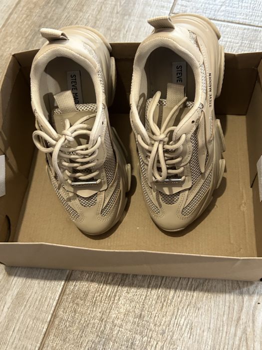 Steve Madden Possession Platform Sneaker - Bone