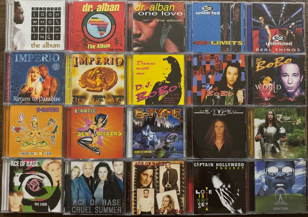 Сд диски Technodance 90-е