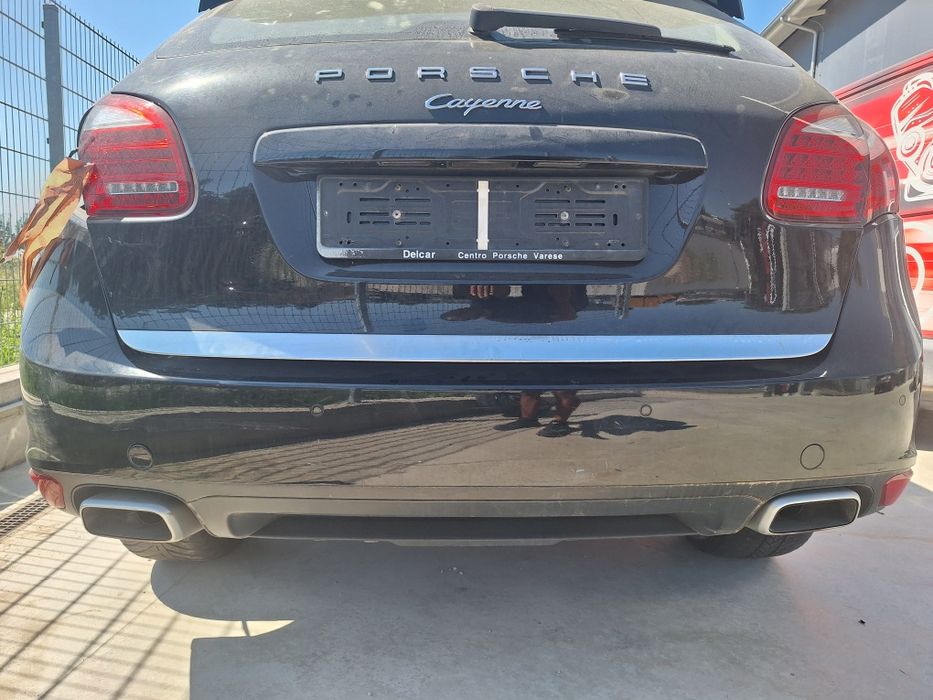 Задна броня с парктроници Porsche Cayenne / Порше Кайен 2013г.