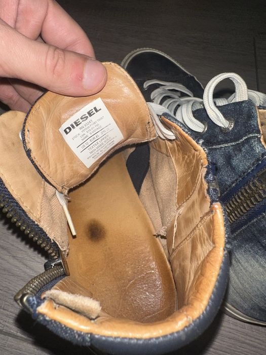 Adidasi/Ghete Piele Naturala Diesel 45 Barbati