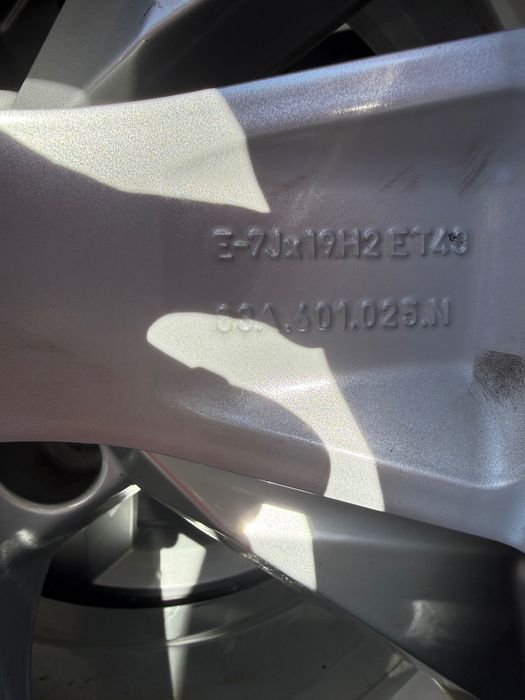Jante R19 + cauciucuri Pirelli Dot 2023