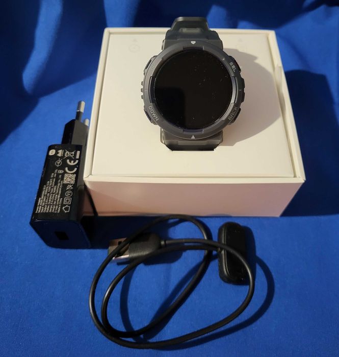 Смарт часовник Amazfit Active Edge, 46 mm, 1.32'', Midnight Pulse