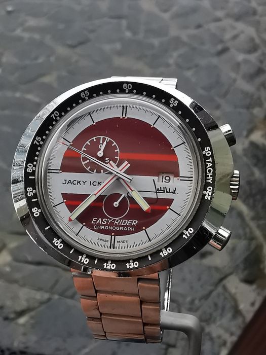 Ceas Heuer Jacky Ickx Easy Rider Chronograph -44 mm