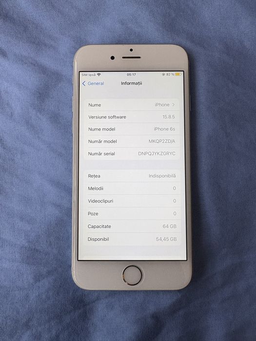 iphone 6s 64gb . iphone 6s bateria 96% . 6S Ca NOU