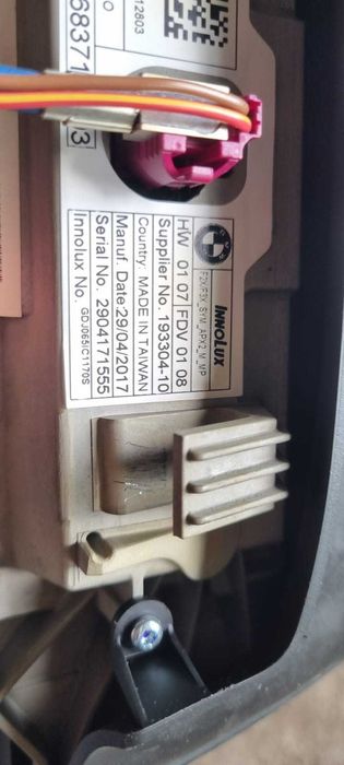 Display navigatie BMW  F20 F21 F87 F23 F30 F31 F32 F33 F34 F36 LCI