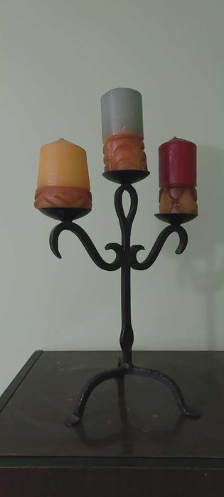 Свещник от ковано желязо