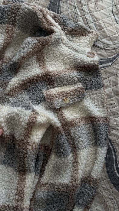 Плюшевый кардиган