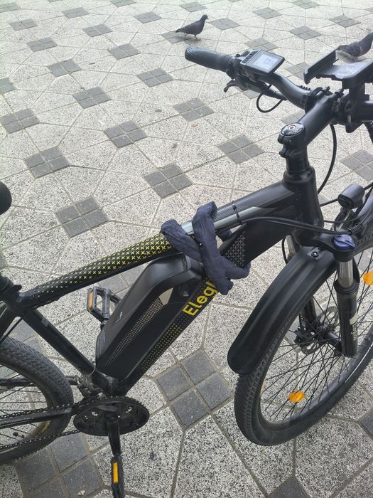 Bicicleta electrica Eleglide M1 plus cu frane hidraulice autonomie 80km