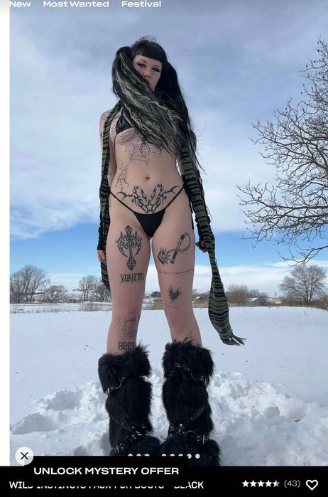 Wild Instincts Faux Fur Boots - Black
WIDOW