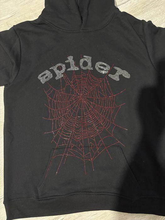 Hanorac sp5der rihnestone masura S fit M