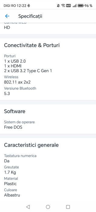 Asus vivobook I7