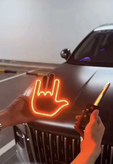 За кола светлинни знаци