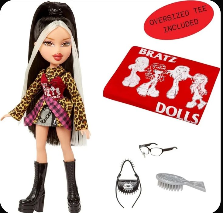 Bratz Кукла Братц Stylin' Jade Джейд с футболкой