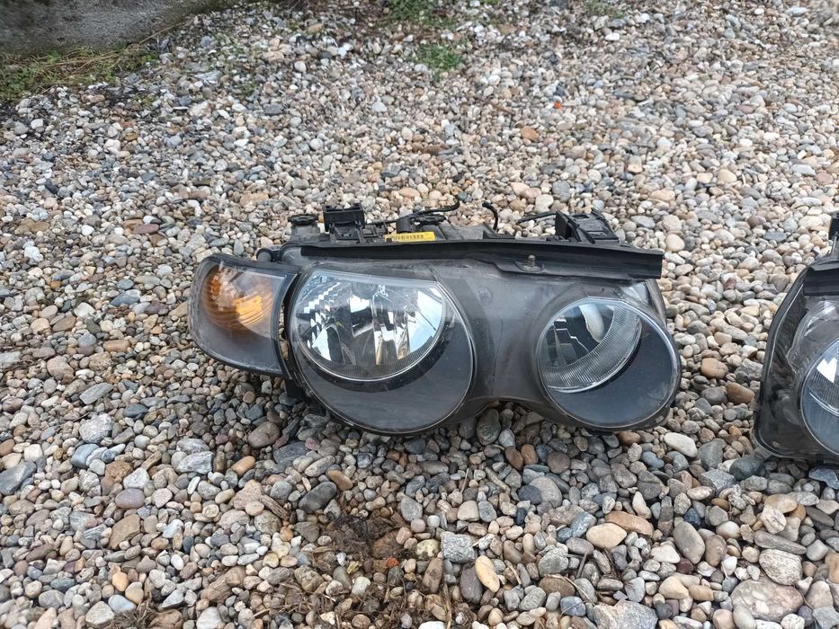 ляв и десен фар и мигач за бмв е46 компакт BMW E46 COMPACT