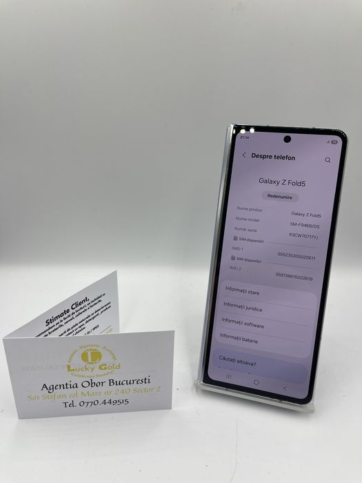 Samsung Z Fold 5 512Gb/12GB RAM FACTURA/GARANTIE #53117