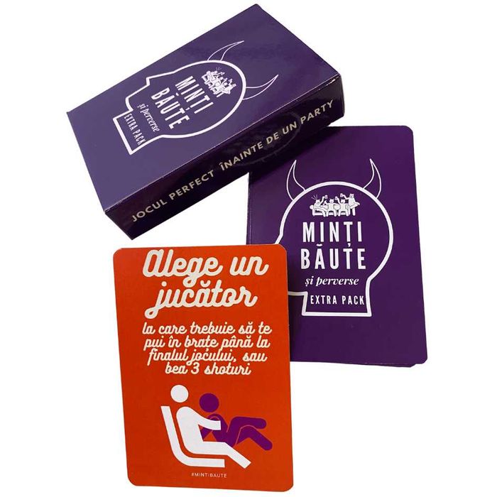 Joc Minti Baute si Perverse 108 carti cu provocari pentru petreceri