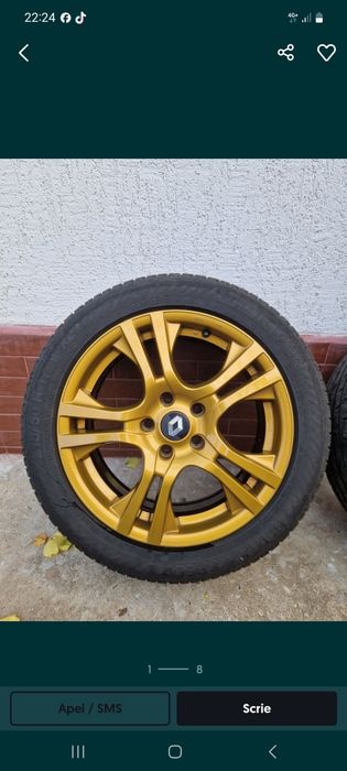 Vand jante r17 de renault.