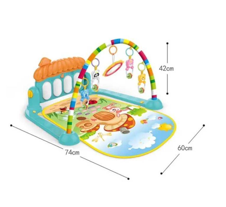 Salteluta cu activitati pentru bebelusi, 74 x 60 x 42cm, Ciupercuta