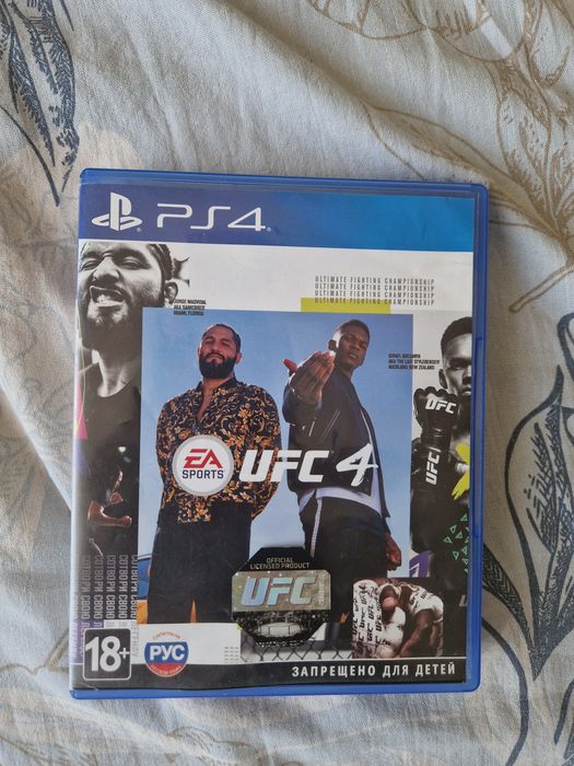 Диск на playstation 4 5 Ufc 4