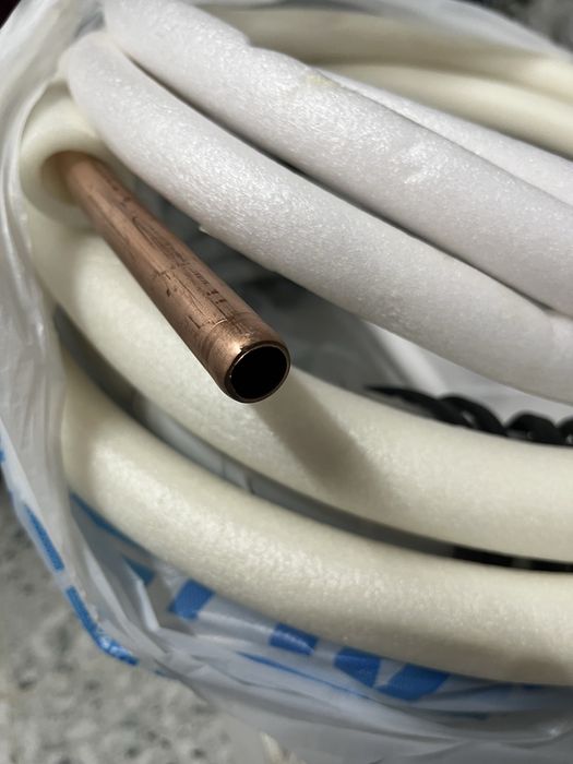 Трубы медные с кабелем для кондиционера