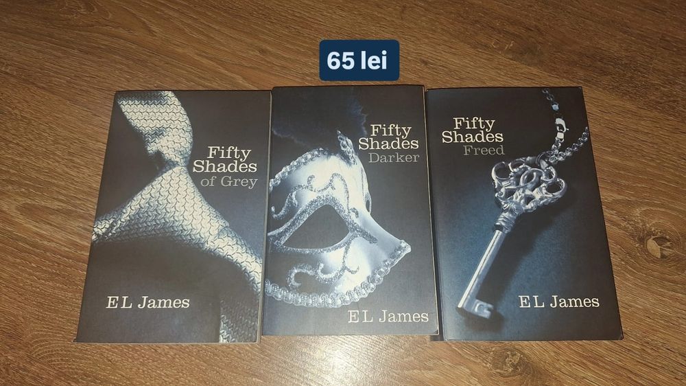 EL James - Fifty Shades of Grey/Dark/Freed, 3 Volume.