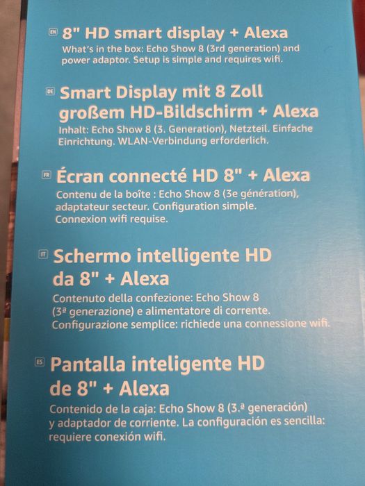 Boxa Echo show 8