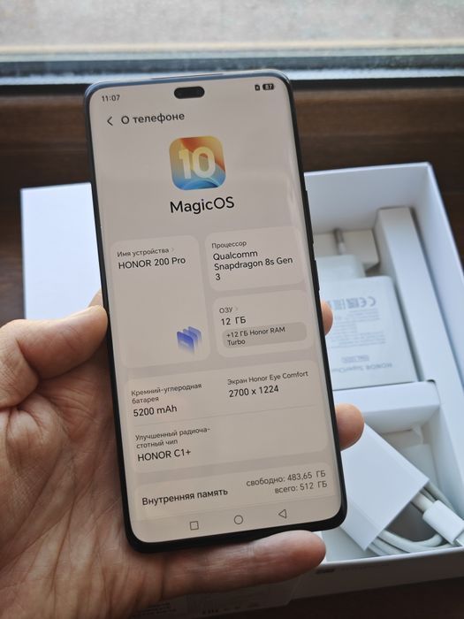 Honor 200 Pro 512Gb идеальный