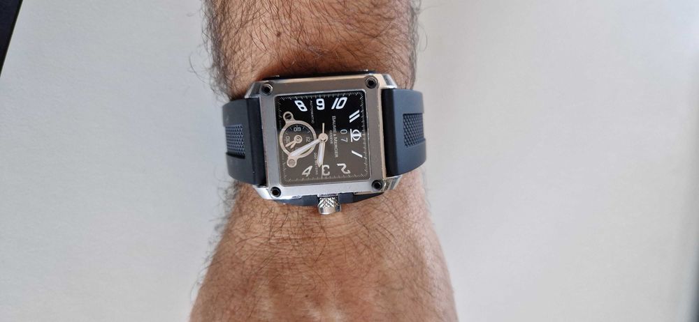 Baume & Mercier Hampton Square Magnum M0A08749 Automatic Dual Time