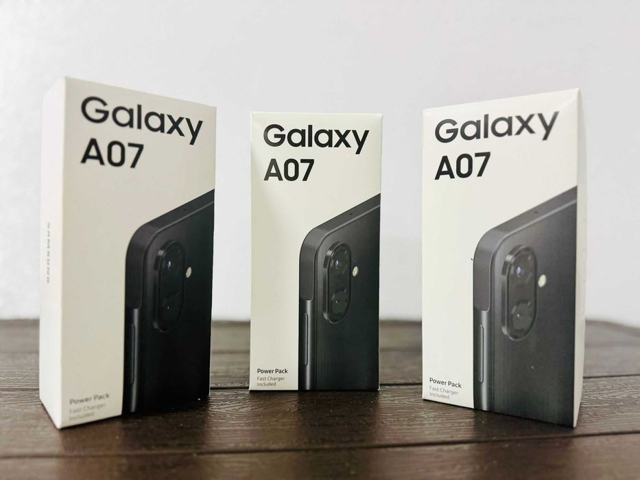 Samsung Galaxy A07 - Garantie-Factura-Sigilat - 64/4 - 128/6 - Mov/Negru/Verde