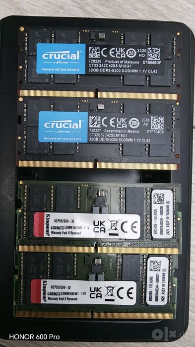 Kingston DDR5 32gb 5200mhz sodimm