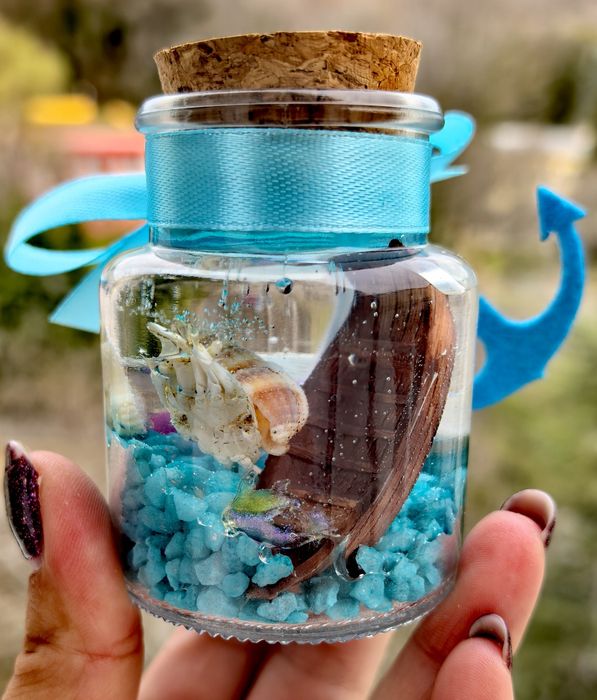 Морски Бурканчета с гел восък