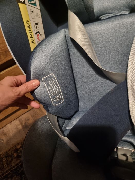 Scaun auto Tweety Plus iSize Buf Boof Blue cu isofix Rotativ 360 grade