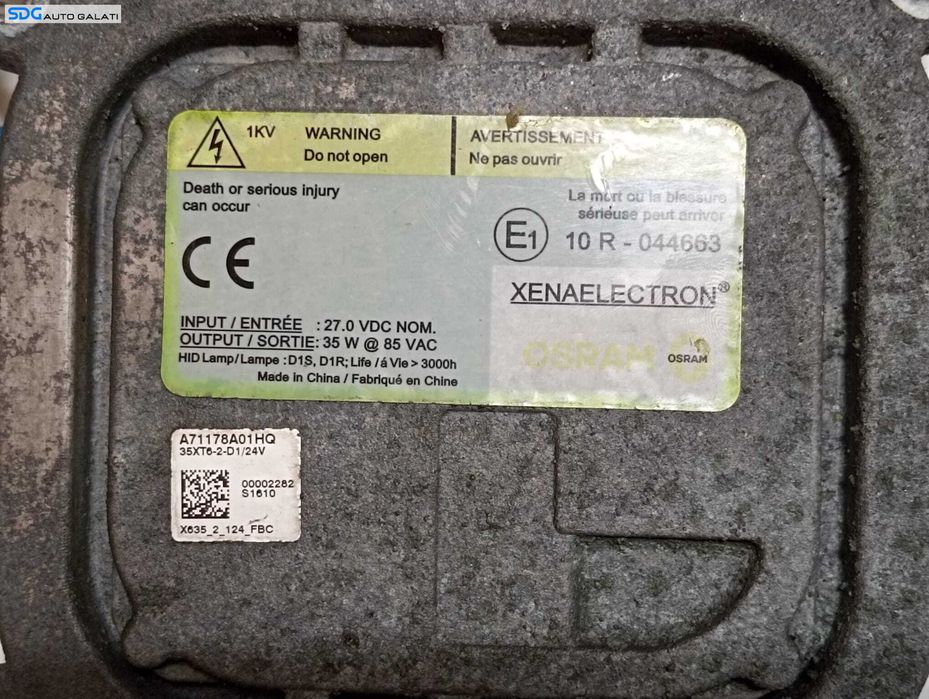 Calculator Balast Droser Far Xenon Hyundai i40 2011 - Prezent Cod 044663 [M6504]