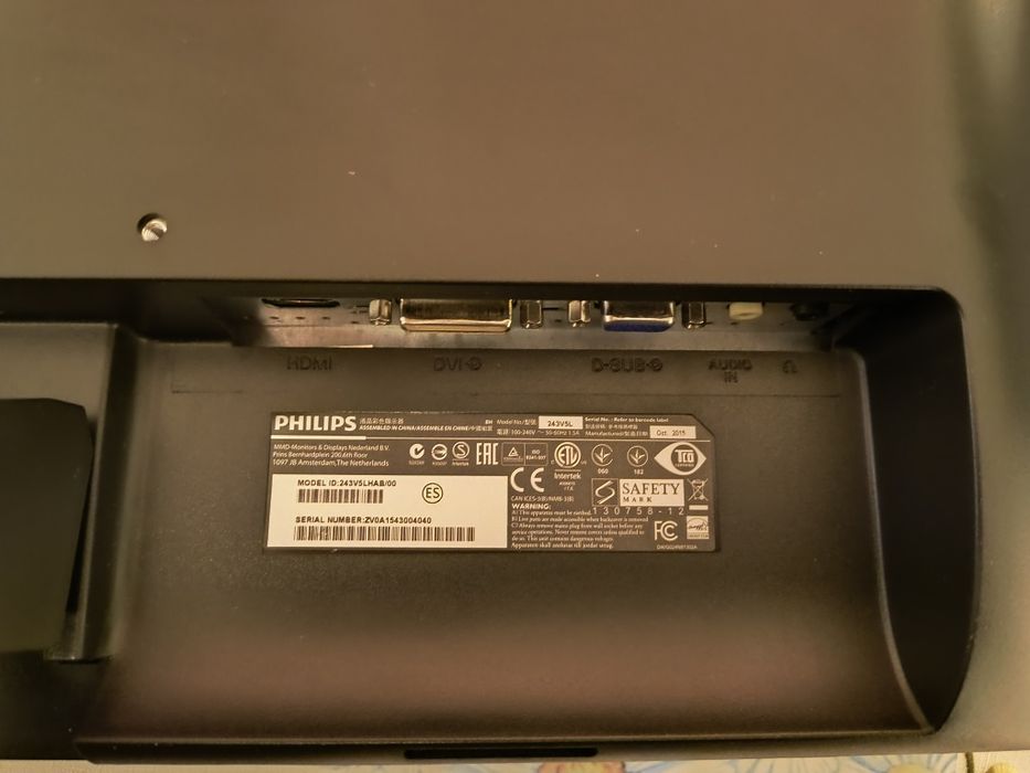 Monitor Philips Led 24 inch cu difuzoare