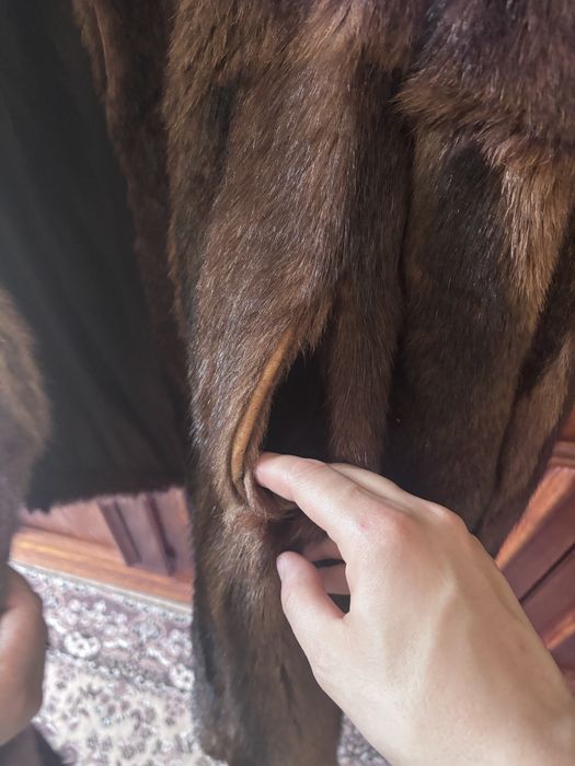 Палто от естествен визон