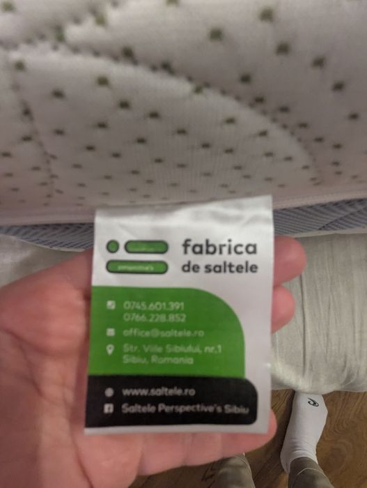 Vând saltea  ortopedica memory 100*175