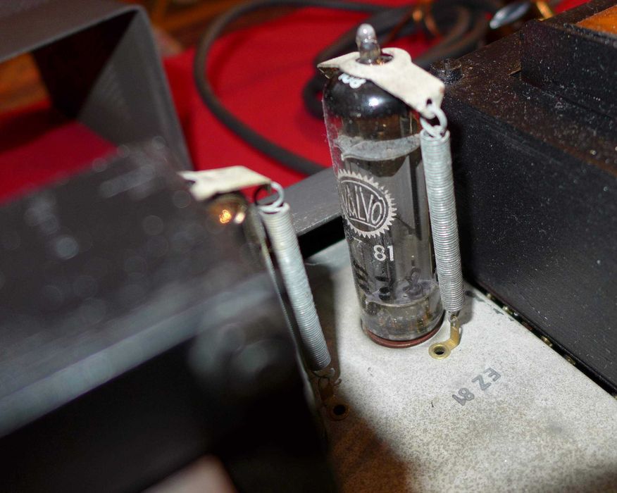 Музейна антика oт 1963г   :  K & H Telewatt VS56 студиен лампов амп