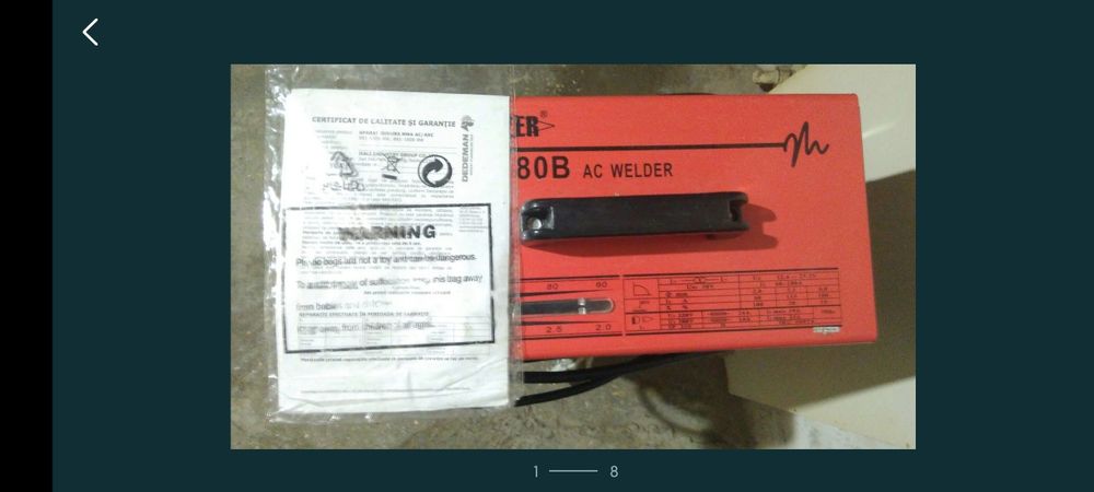 Aparat de sudură Panzer BX1-180